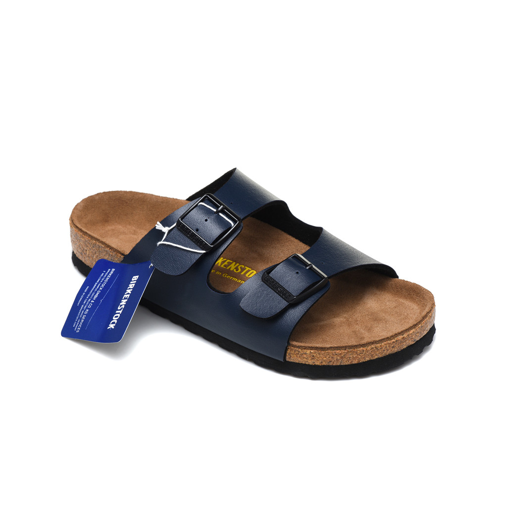 [Box+ToeBag] พร้อมส่ง Birken9 color collection double belt gold รองเท้าแตะลําลอง Size: 34-46 U66J