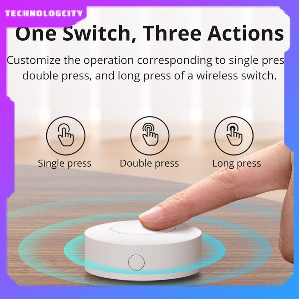 Sonoff SNZB-01P Zigbee สมาร์ทสวิตช์ไร้สายประตู/ปุ่มแจ้งเตือนฉุกเฉินฉากอัจฉริยะผ่าน eWeLink Two-Way Control พร้อม TX Ultimate Wall Switch NSPanel Pro