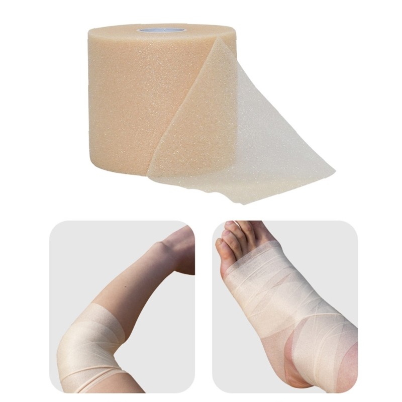 To Breathable Sports Tape Athletic Foam Tape Pre-Wrap Athletic Tape Pre Wrap Tape