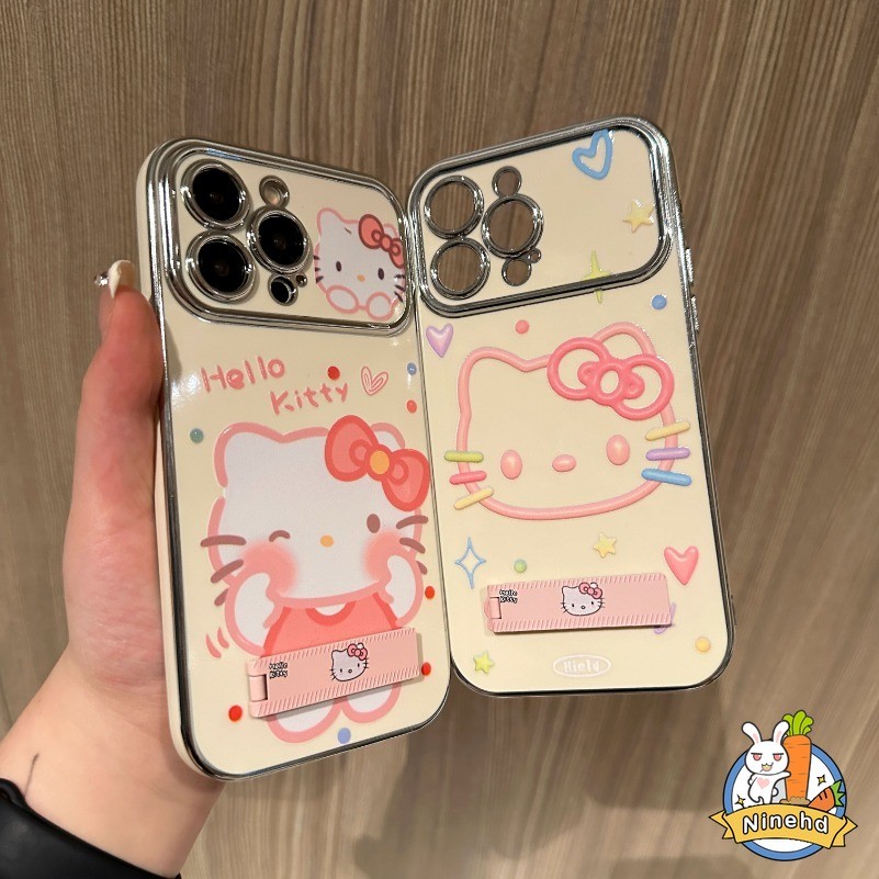 สําหรับvivo Y11 Y20 Y20I Y20S Y21 Y17S Y15S Y16 Y36 Y22 Y100 Y12S Y12A Y27 Y28 Y15A Y17 Y15 Y12 Y01 Y50 Y95 ฝาครอบการ์ตูนKittyตลกKittyฝาครอบกันกระแทก