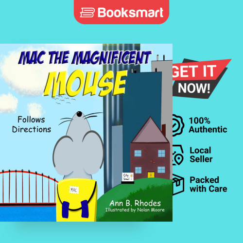 Mac The Magnificent Mouse - หนังสือปกอ่อน - อังกฤษ - 9781733322256