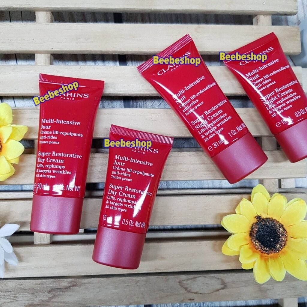 ครีม กลางวัน และ กลางคืน CLA RINS Super Restorative Day / Night ครีม Cream 15ml และ 30ml