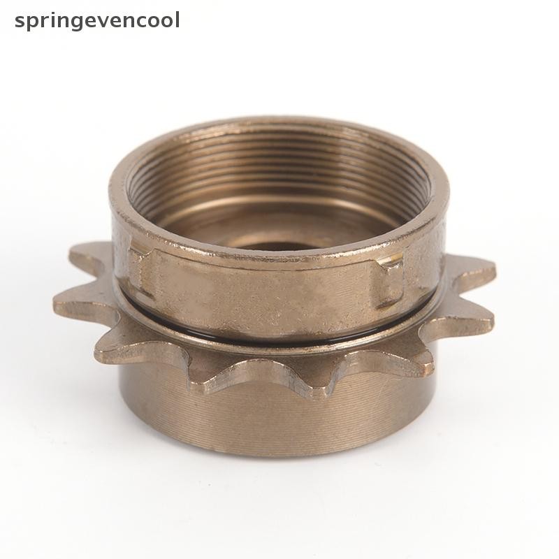 Springevencool 12T ฟันความเร็วเดียว Freewheel เฟืองอุปกรณ์จักรยาน Freewheel Springevencool