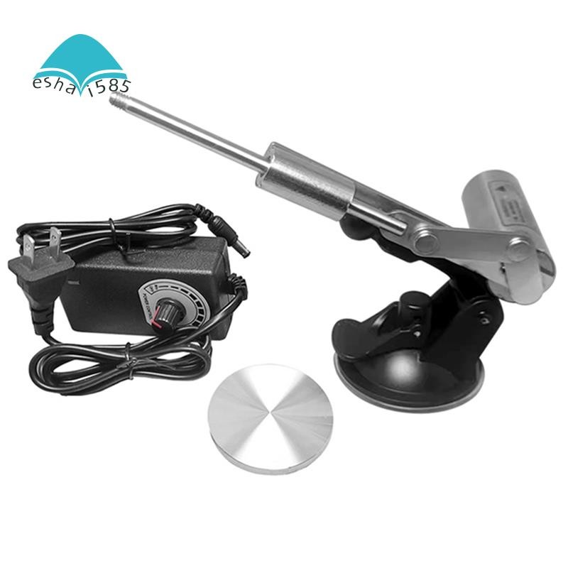 Eshai585procating Telescopic Motor 39mm Stroke Linear Actuator 12V กลไกการลูกสูบขั้วต่อ 60 มม.ดูดถ้วย US Plug