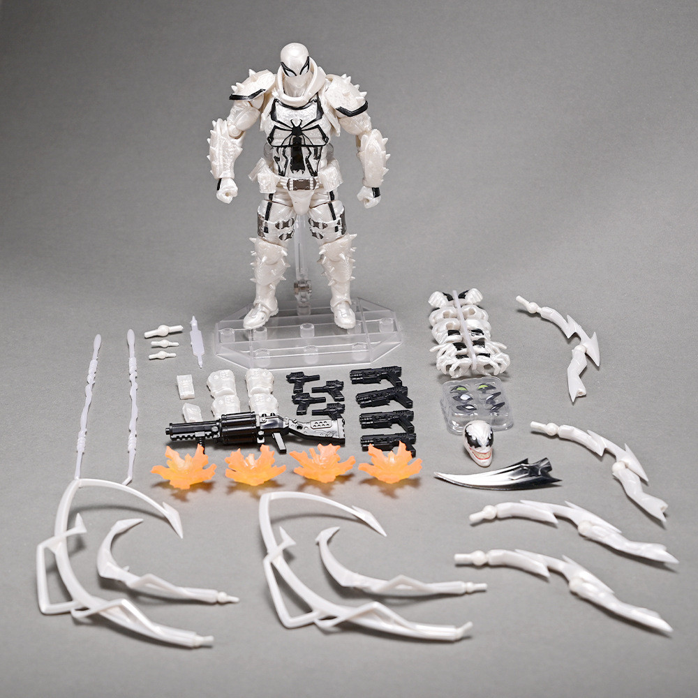 Anti Venom Agent รูป Shf Venom SHFiguarts Marvel Pvc Movable Collection ของเล่น Gfit