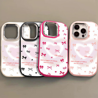 White Bottom Pink Love Heart Pattern IPhone Case 16 11 14 15 13 12  Pro Max  XR XSMAX 7 8 Plus SE 2020 X Shockproof Protection Silicone Soft Back Cover