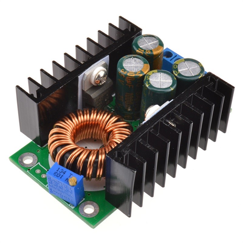 Dc 9A 300W Step Down Buck Converter 7-40V ถึง 1.2-35V โมดูล LED Driver