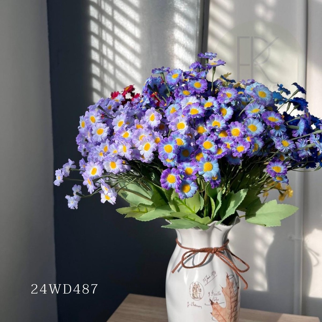 เดซี่ 5 ก้าน 75 ดอก ดอกไม้ประดิษฐ์ พร๊อพถ่ายรูป