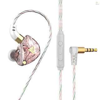 QKZ SK8 3.5mm Wired Headphones Dynamic Music Earphone Ear Hook Sports Headset In-ear Earbuds In-line Control with Mic