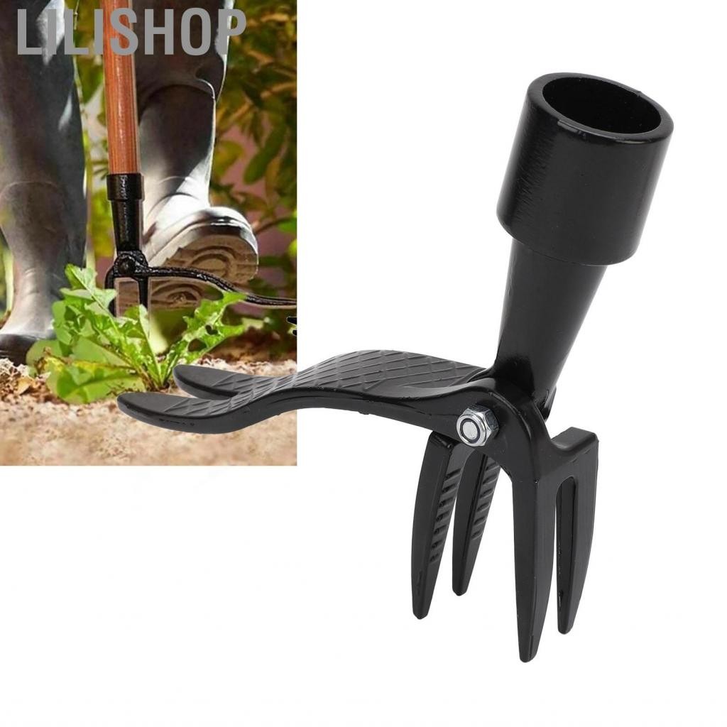 Lilishop เครื่องถอนรากหญ้า Stand Up Weed Puller ประสิทธิภาพสูงประหยัดแรงงานสำหรับการใช้สวนสนามหญ้าในฟาร์ม