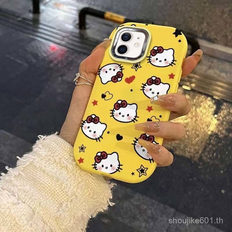 เคสมือถือหัวใหญ่เคธี่สำหรับไอโฟน11เคสมือถือไอโฟน11โพรมัสแบรนด์ฮิตกรอบโลหะดันอ้วน INS