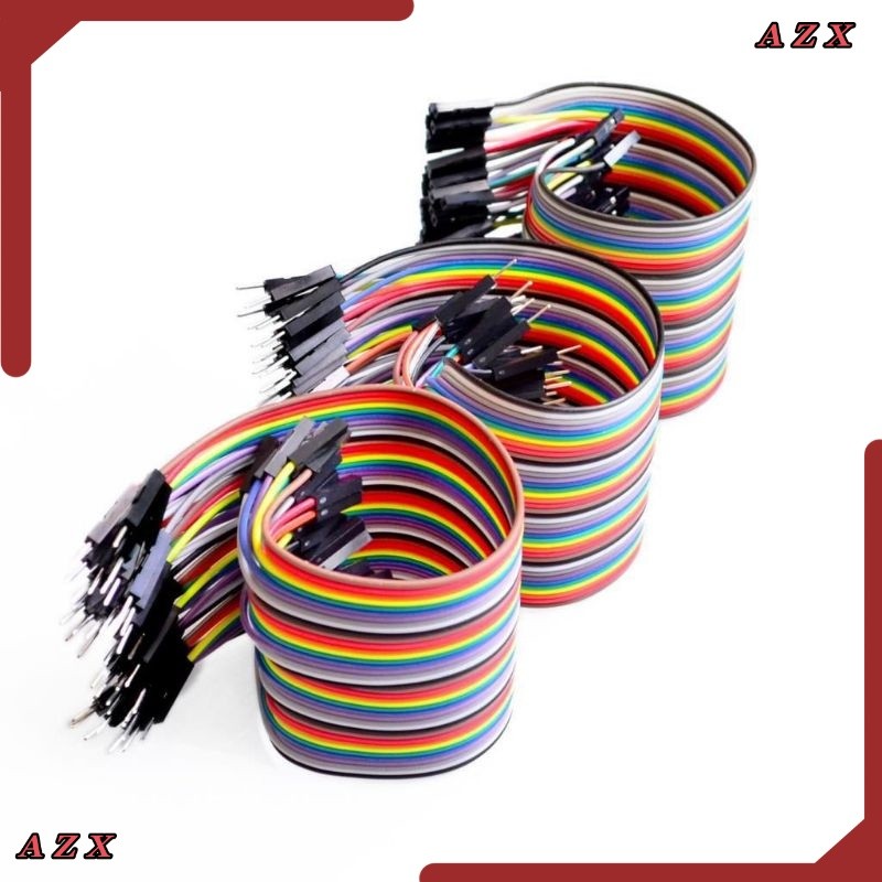 ￼สายจัมป์ขนาดยาว 10-20-30 ซม. (จำนวน 1 แผง มี 40 เส้น) สำหรับ Arduino !!!!มีบริการเก็บปลายทาง!!!!!พร้อมส่ง