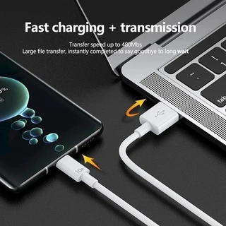 สายชาร์จด่วน USB 120W 10A / สายชาร์จเร็ว Type-C / สายเคเบิลข้อมูลถ่ายโอนข้อมูลความเร็วสูง
