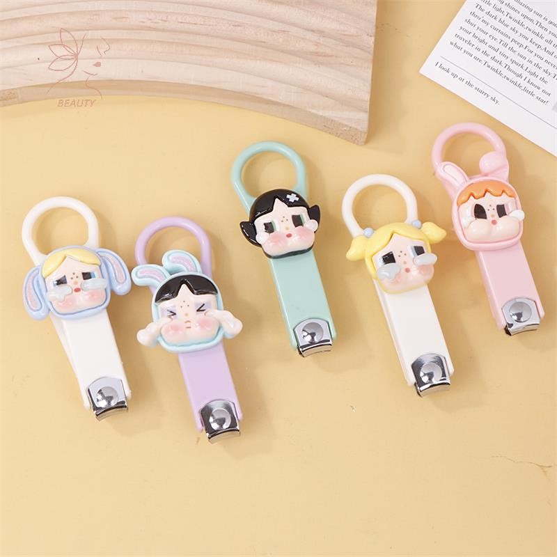 [maybeauty] สร้างสรรค์น่ารัก Pop Mart เล็บ Clipper House สแตนเลส Clipper เครื่องตัดเล็บแบบพกพา Clipper เครื่องตัดเล็บเครื่องมือของขวัญ {TH}