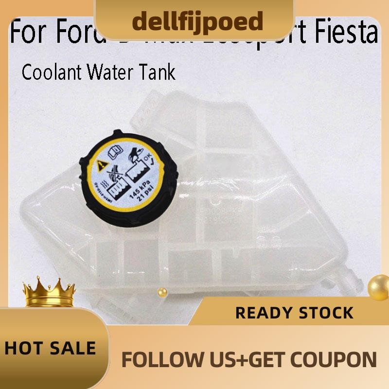 dellfijpoedCoolant ถังน้ําเครื่องยนต์ Coolant ถังขยายสําหรับ Ford B-Max Ecosport Fiesta VI 8V218K218