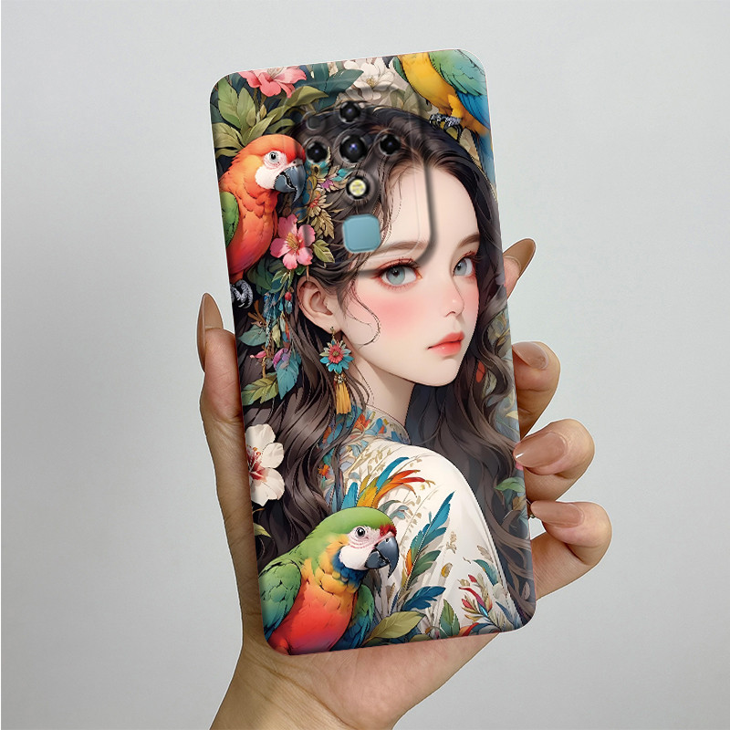 สําหรับ Tecno Camon 16 เคสโทรศัพท์ Camon16 CE7 CE7j CE9h Cool ทาสีซิลิโคนนุ่ม TPU Funda กรณีน่ารักพิมพ์ป้องกัน Coque ราคา ถูกที่สุด ดีลบีเคเค แกลเลอรีภาพที่ 7