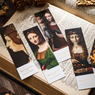 30 ชิ้น Boxed Vintage ภาพวาดสีน้ํามัน Impression Series ที่คั่นหนังสือ Scholol นักเรียนหน้าหนังสือผู้ถือ Aesthetic Bookmarks