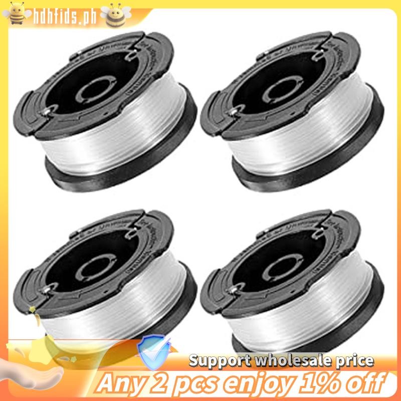 -4 ชิ้น Line String Trimmer มัลติฟังก์ชั่ Autofeed วัชพืชหญ้า Trimmer เปลี่ยน Spool สําหรับสีดํา + D