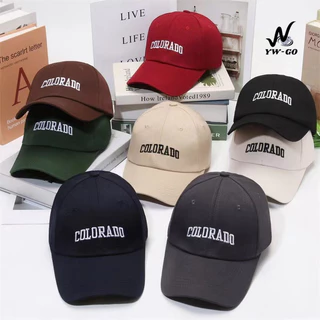 หมวกแก๊ปเบสบอล หมวกกอล์ฟ หมวกกีฬาสี สไตล์เกาหลี ปรับขนาดได้ (พร้อมส่งค่ะ) G2895