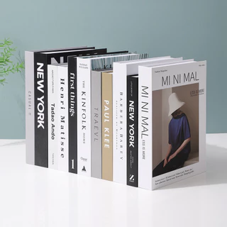 หนังสือปลอม ของแต่งบ้าน พร็อพถ่ายรูป พร็อพแต่งห้อง หนังสือตั้งโชว์ ของแต่งบ้าน หนังสือปลอมตกแต่งบ้าน สีสดคมชัด​ 20แบบ