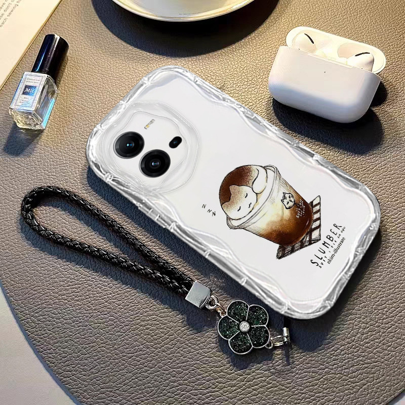 เคส Vivo V25 5G มเคสโทรศัพท ์ ปร่งใสกันกระแทก ป้องกันกล้องดอกไม้ เคสโทรศัพท์ฝาครอบ อะนิเมะการ ์ ตูนซิลิโคนอ ่ อนนุ ่