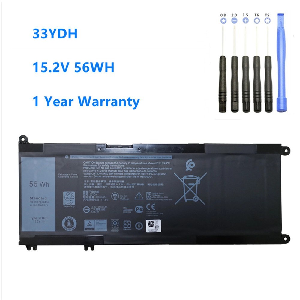 33YDH Laptop Battery 99NF2 PVHT1 81PF3 081PF3 P30E P30E001 For DeLL Inspiron Latitude Vostro 13 14 1