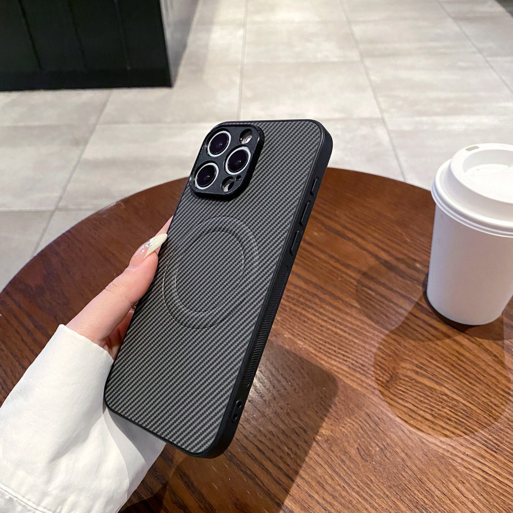 สําหรับ OPPO Reno 14 Pro 14F 13 13F 5G 2025 4G กรณีแม่เหล็กคาร์บอนไฟเบอร์หนังสําหรับ Reno14 Reno13 Reno14Pro Reno13F Reno14F 13Pro 14Pro กันกระแทกปกหลัง - รูปที่ 4