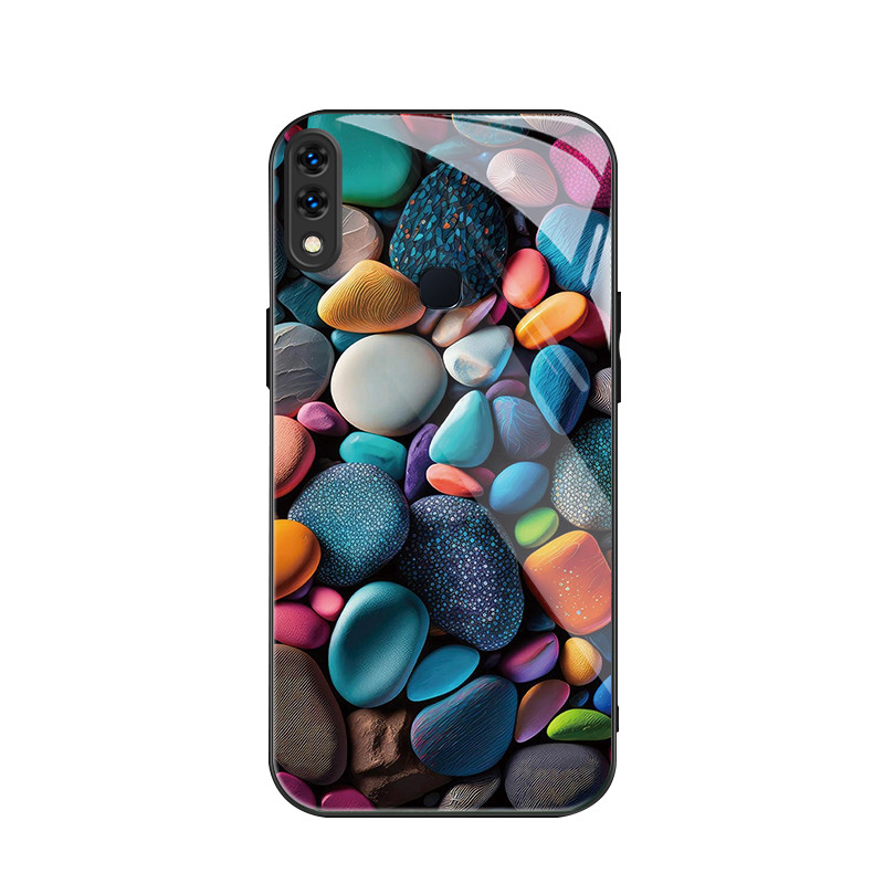 สําหรับ Vivo V11i/ Vivo Z3/ Vivo Z3i , หินหลากสี, บุคลิกภาพอินเทรนด์, เคสป้องกันโทรศัพท์ป้องกันการตก