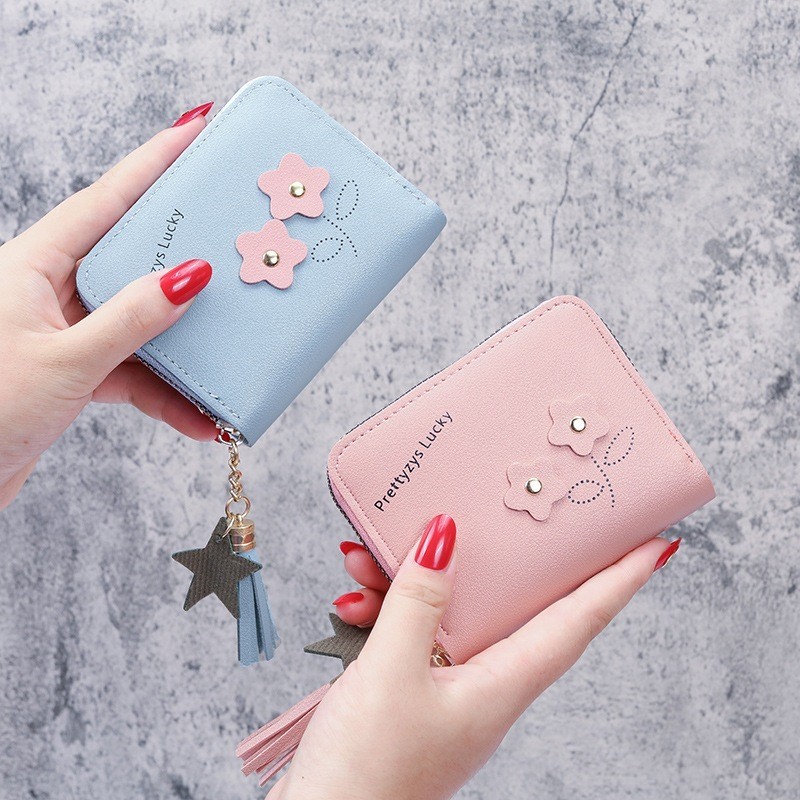 SS - กระเป๋าสตางค์ผู้หญิง D09 KOREAN FASHION TRENDY FASHION WALLET C1