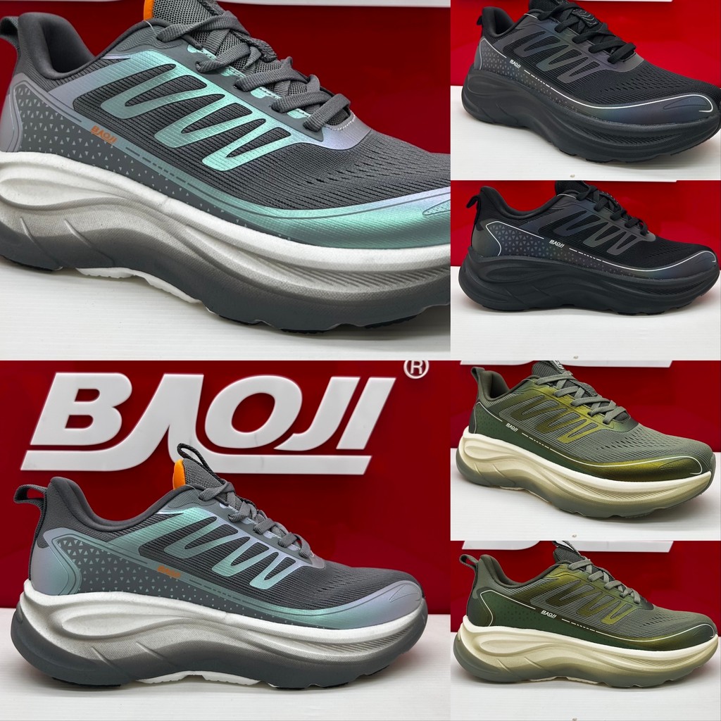 [New 07/2025][รองเท้าเดินป่า] BAOJI บาโอจิ Lumil รองเท้าผ้าใบผู้ชาย bjm929