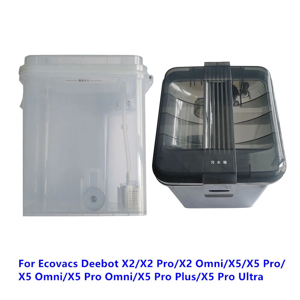 ถังเก็บน้ําสะอาดสําหรับ EcovACs Deebot X2/X2 Pro/X2 OMNI/X5/X5 Pro/X5 OMNI/X5 Pro OMNI/X5 Pro Plus/X