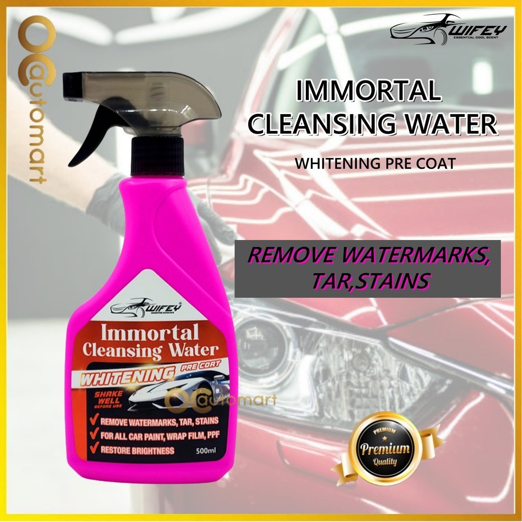 Wifey Immortal Clicking Watermark Tar Car Whitening Car Pre Coat Cuci Watermark Kereta