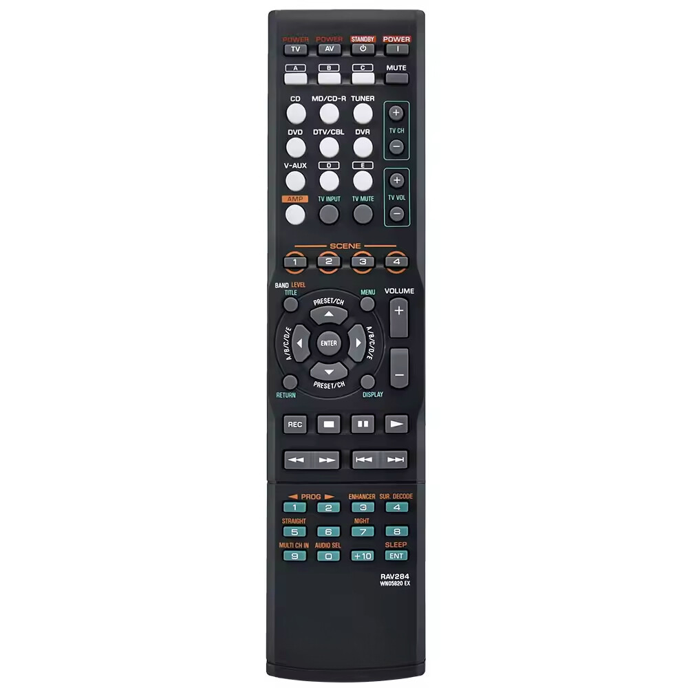ใหม่ RAV284 WN05820EX สําหรับ Yamaha AV Receiver Remote HTR-6230 HTR-6130 RX-V365