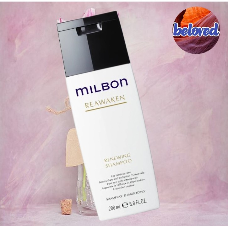 Milbon Reawaken Renewing Shampoo แชมพูช่วยลดการพันกัน คืนความอ่อนเยาว์และคงความชุ่มชื้น