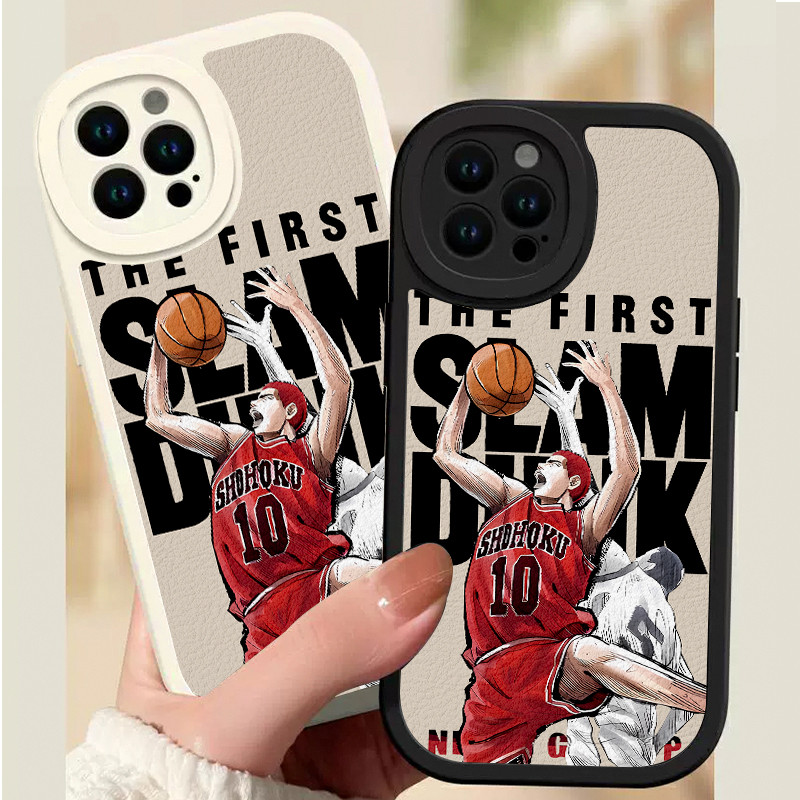 สต๊อกไทย เคสสำหรับไอโฟน11 ลายบาสเก็ตบอล นักกีฬา เคสครอบเรียบ For IPhone13 11 12 14 7/8PLUS 15 16Pro PROMAX ป้องกันกล้อง
