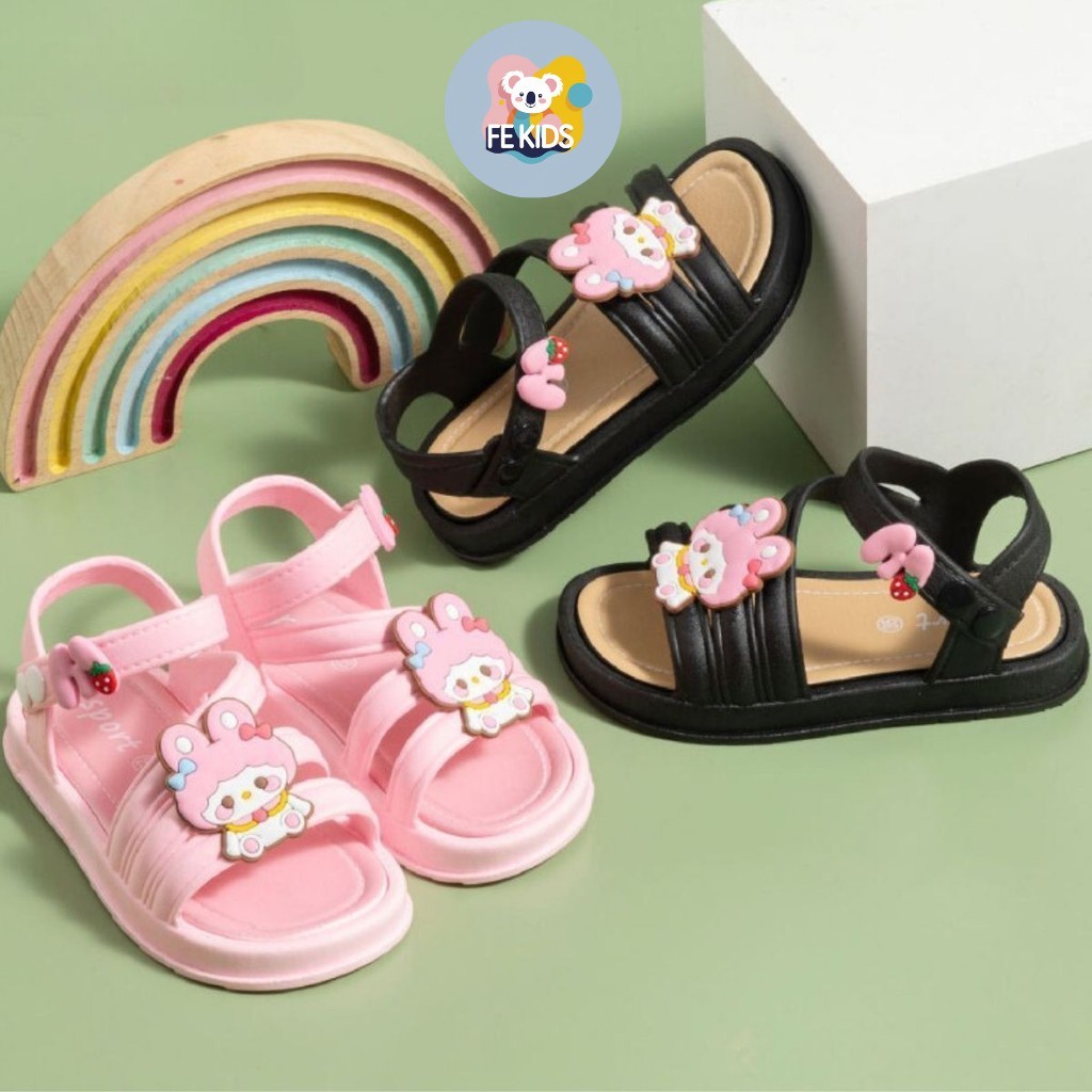 อายุ 1.5-3+Yrs Melody Girl Sandals รองเท้าแตะขนาด 26-30 รองเท้าแตะ Selipar Melody Budak Perempuan By
