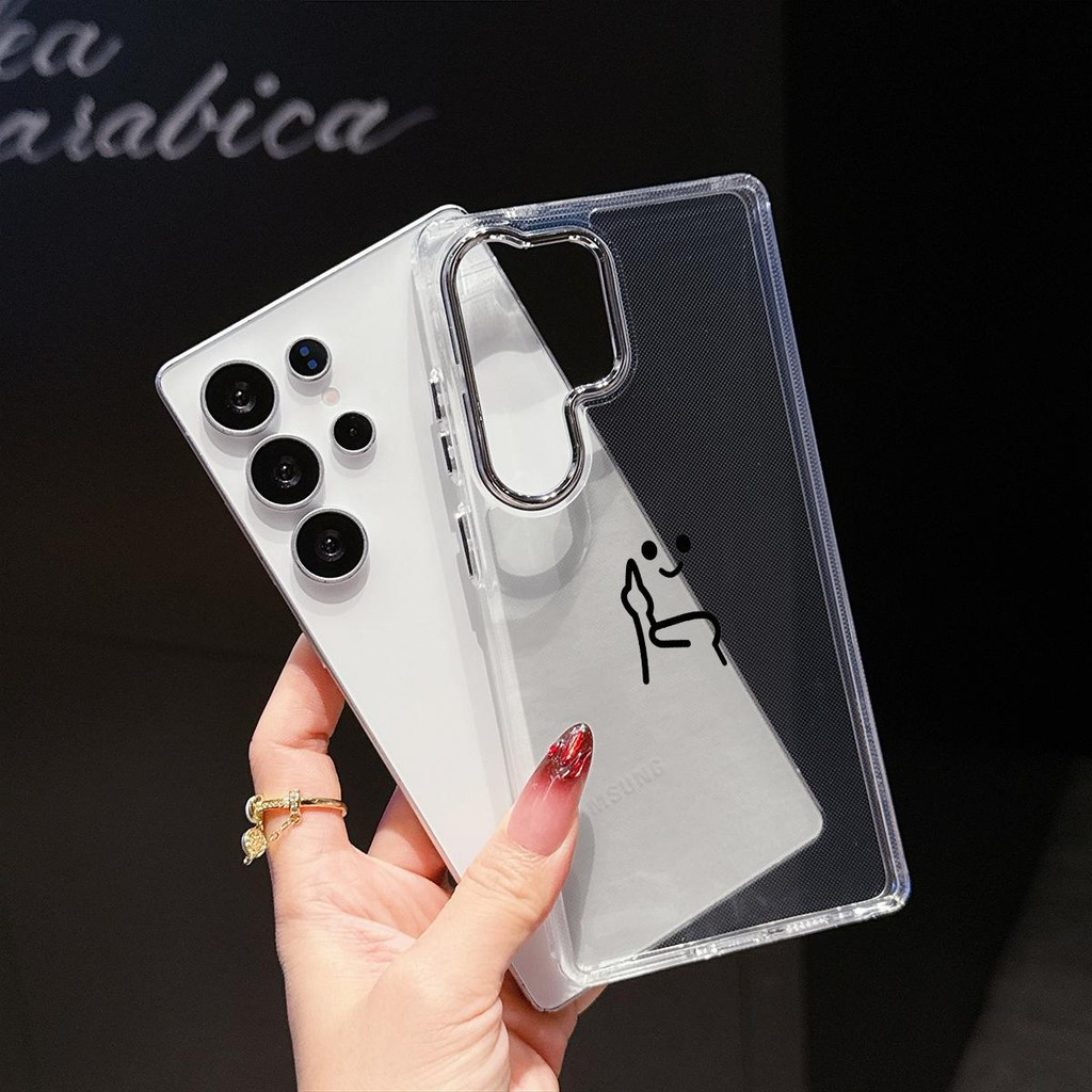 โลหะใสกล้องเคสโทรศัพท์ตลกอีโมจิการ์ตูนออกแบบสําหรับVivo Y19S Y38 Y19 Y28 Y02 Y51 V21E V30E Y17 Y21 V