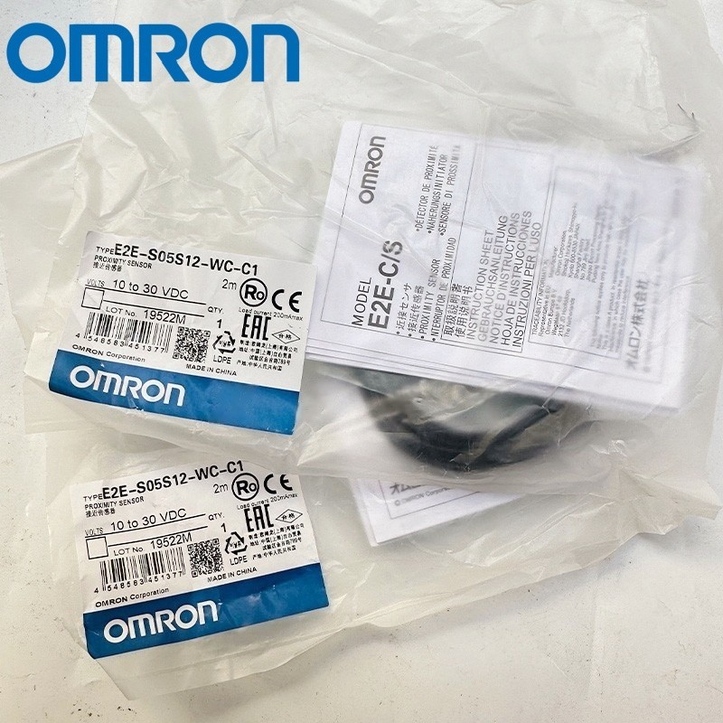 Omron Small Proximity Switch, E2E-C04S12-WC-C2 Sensor E2E-C04S12-WC-C1 M3 M4 M5