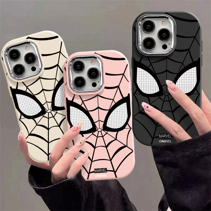 อะนิเมะ Spider-Man หน้ากากเคสโทรศัพท์สําหรับ VIVO Y20 Y20i Y20A Y12S Y20S[G] Y20T V2026 V2027 V2028 