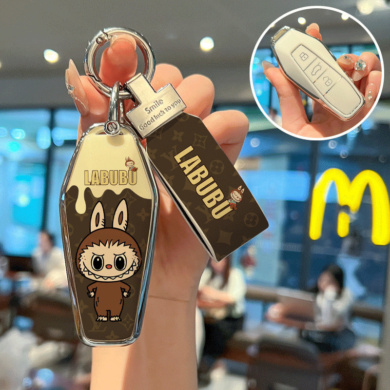 JAECOO 6 EV keykey case 2024 style/iCAR03 JAECOO J6 & JAECOO 6 EV LABUBU styleO 6 EV ชิ้นส่วนรถยนต์