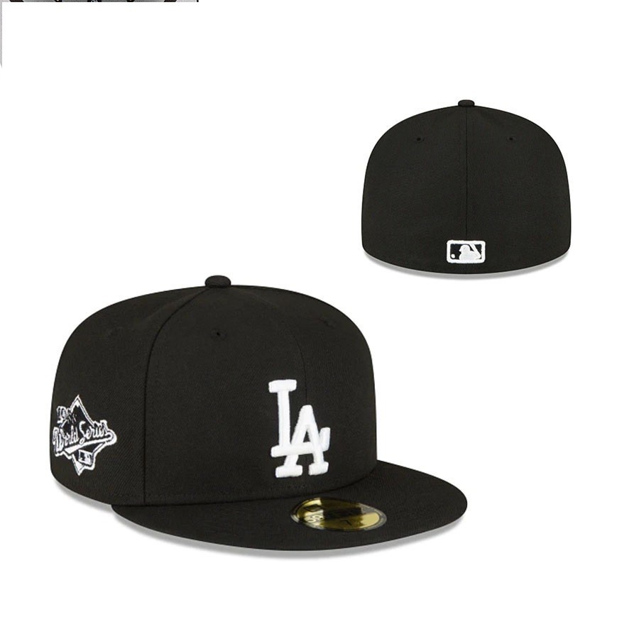 MLB Los Angeles Dodgers หมวก 59FIFTY แบบปิดหลัง สำหรับผู้ชายและผู้หญิง