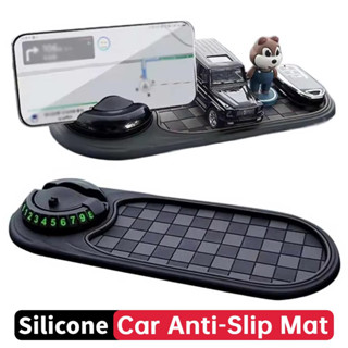 แผงหน้าปัดรถยนต์แผ่นกันลื่นที่วางโทรศัพท์ทําความสะอาดง่ายที่…