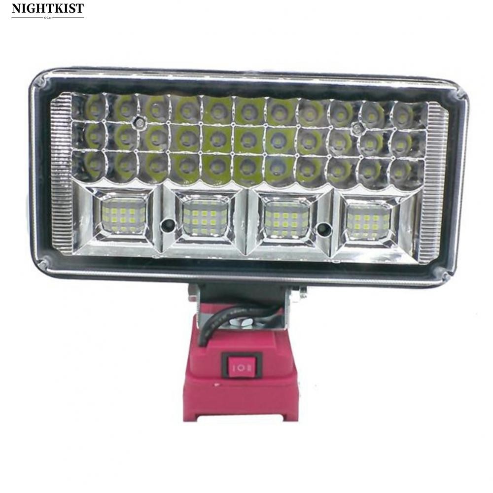 57 LED Work Light Compatible with For Einhell 18V LiIon Battery for Job Site Use