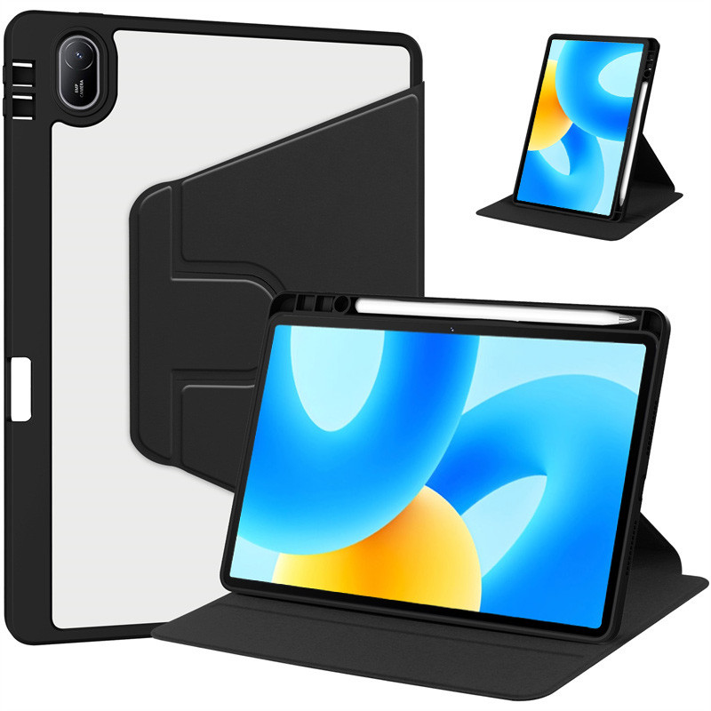 สําหรับ Huawei MatePad 11.5 2025 2023 TXZ-W09 360 หมุนอะคริลิค Hard Back สําหรับ Funda Matepad 11.5 