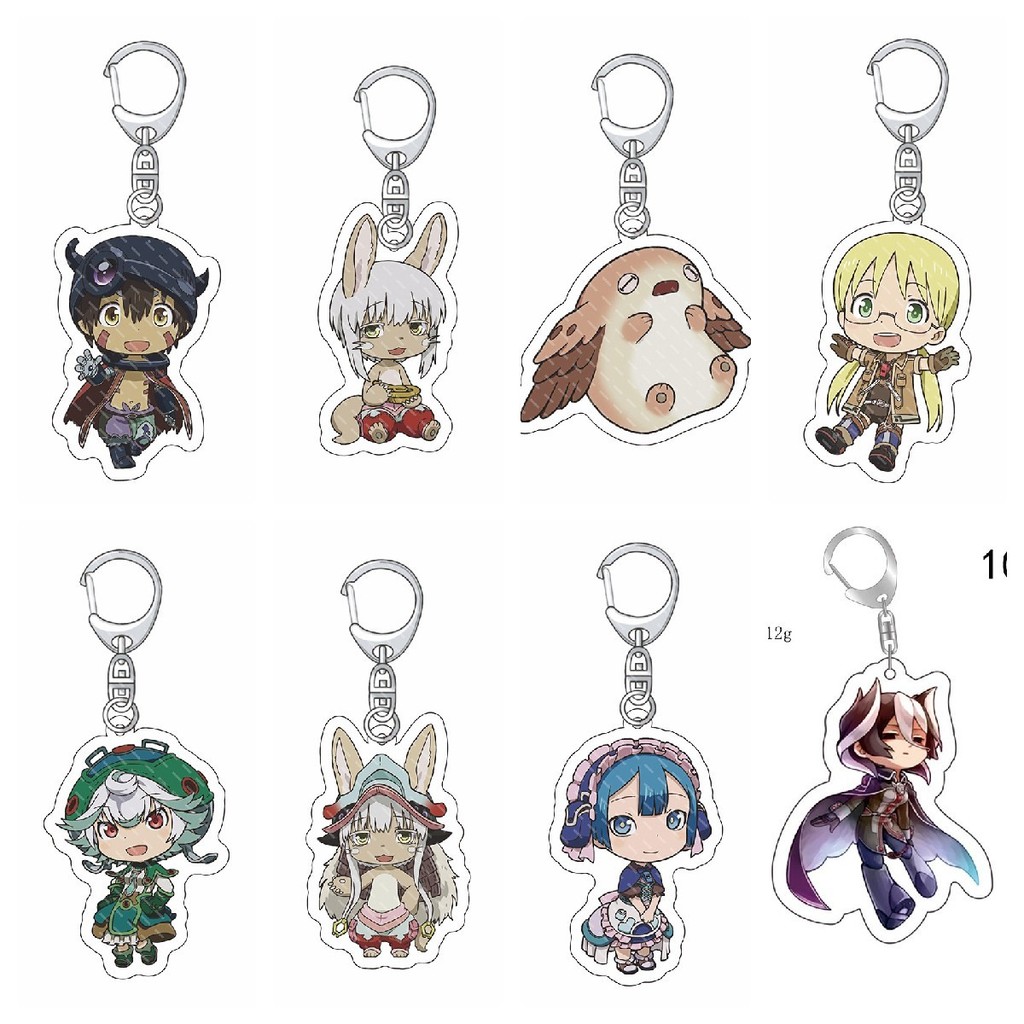 【พร้อมส่ง】made in abyss figure badge อะคริลิค พวงกุญแจ Nana Chili Kelegu Puru Shu Kafapta อุปกรณ์ต่อ