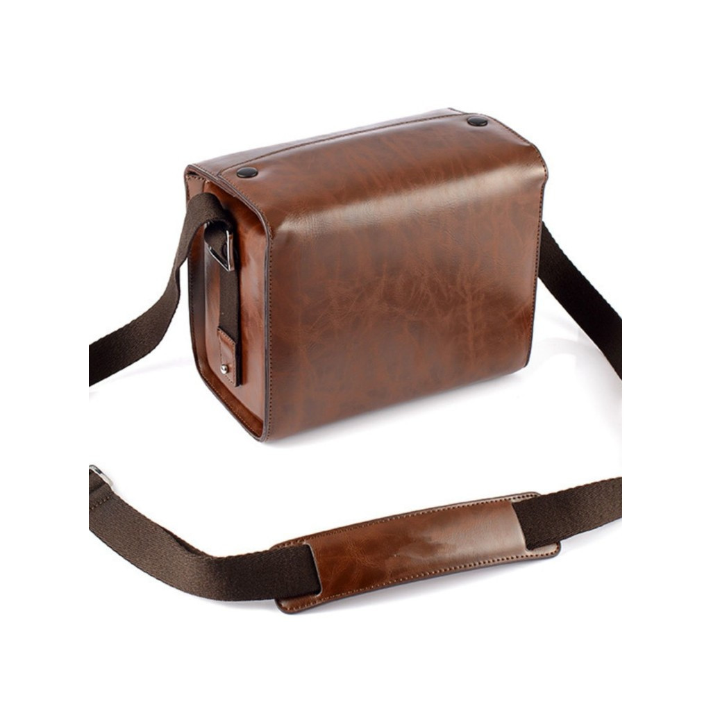 เหมาะสําหรับ Fuji XT5/4XH2XS10 30 Canon R10m5d4 กระเป๋ากล้อง z6200d Sony A7M4c เคสหนัง Q