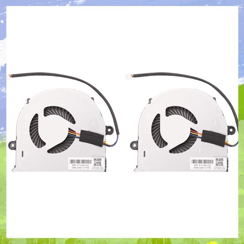 2PCS พัดลมระบายความร้อนพลาสติกพัดลมหม้อน้ําสําหรับ Strix GL503 GL503V GL503VD FX503VD FX503 12V