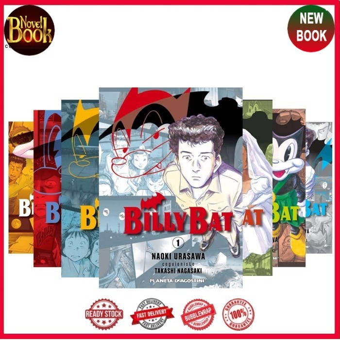 Manga Billy Bat โดย Takashi Nagasaki (20 เล่ม) - TokoNovelBook
