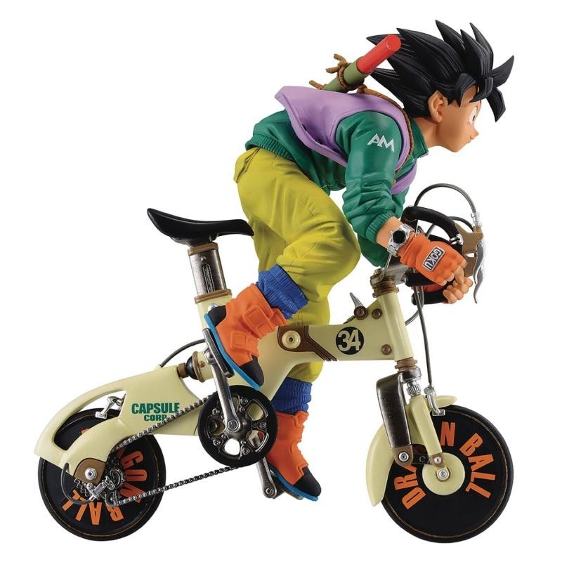 ใหม่เอี่ยม [Bandai] Ichiban Kuji Ichiban Kuji Series Dragon Ball Bicycle Son Goku รูปญี่ปุ่น