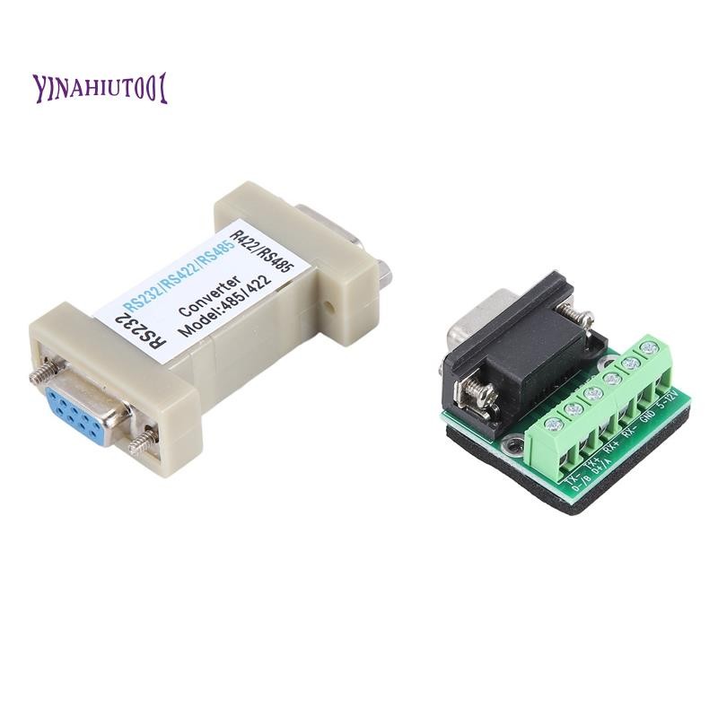 Yinahiut001RS-232 RS232 Serial to RS485/RS422 485/422 Converter เข้ากันได้กับ EIA/ RS232C มาตรฐานและ